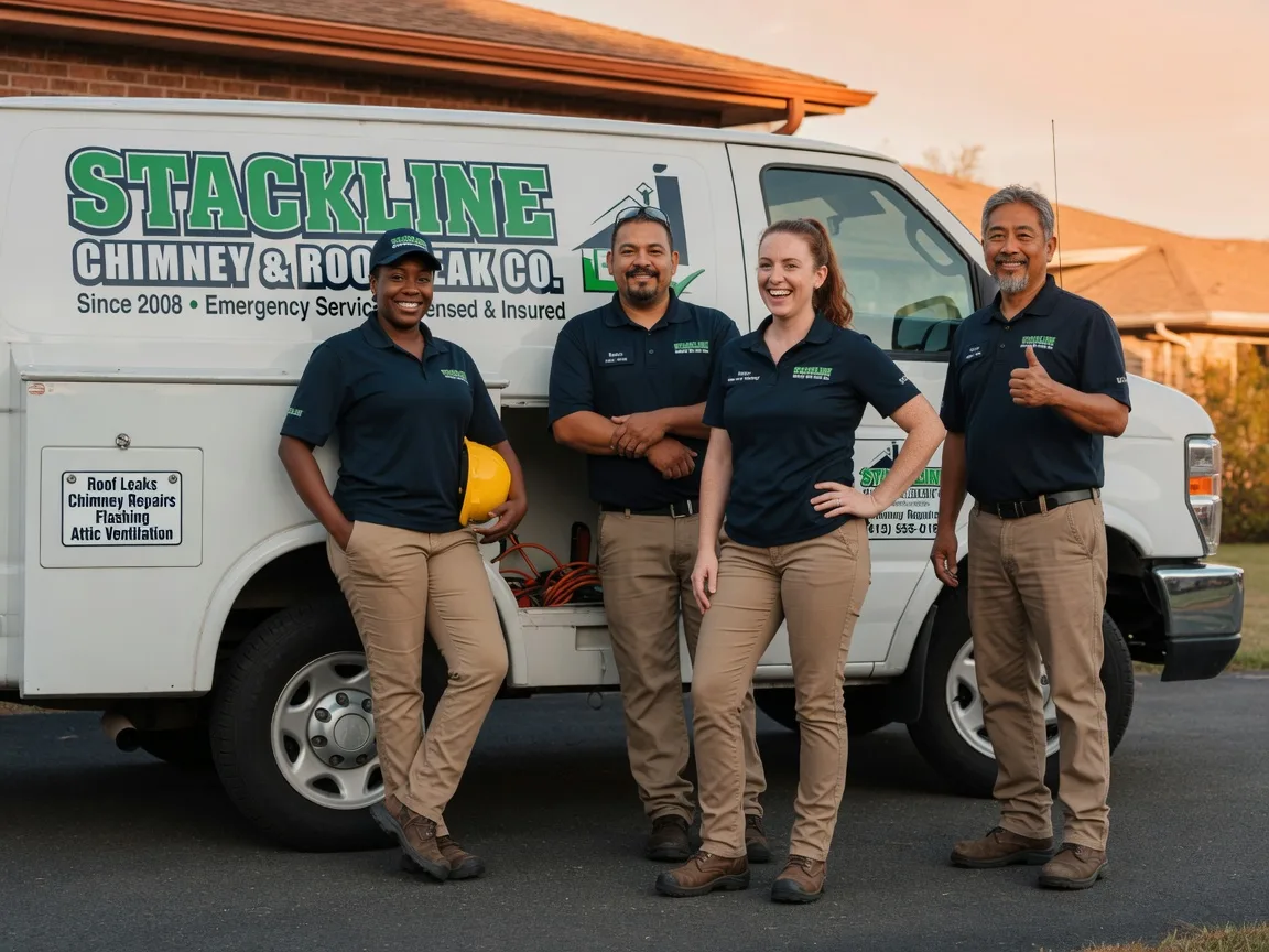 Chimney flashing repair company in Stanwood, MI